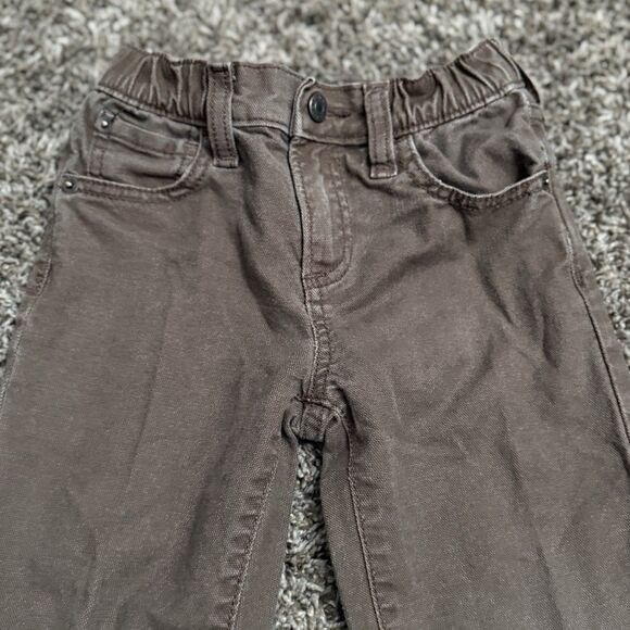 Toddler Size 5 GAP Denim Boy Brown Jeans - Picture 3 of 6